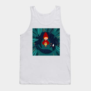 Little Red Riding Hood and the Wolf Tank Top